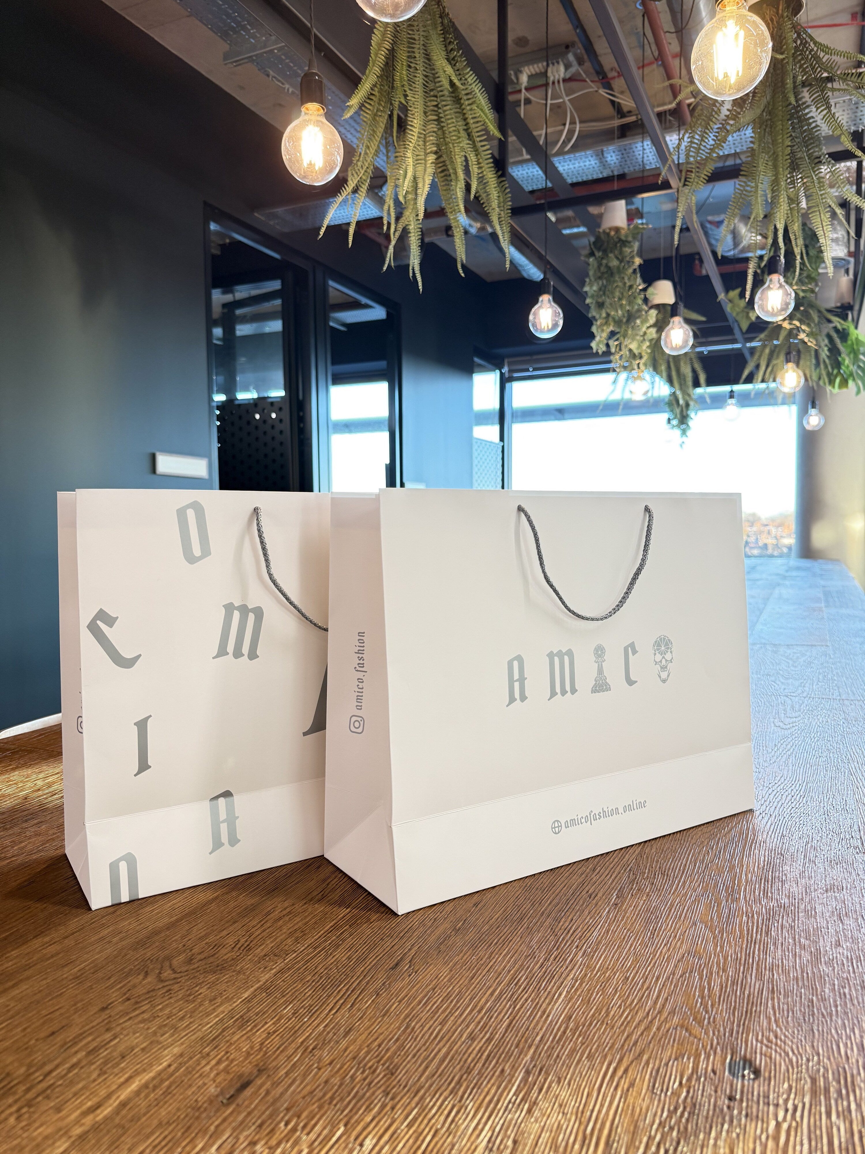 Elevate Your Brand with Double-Face Printed Luxury Carrier Bags